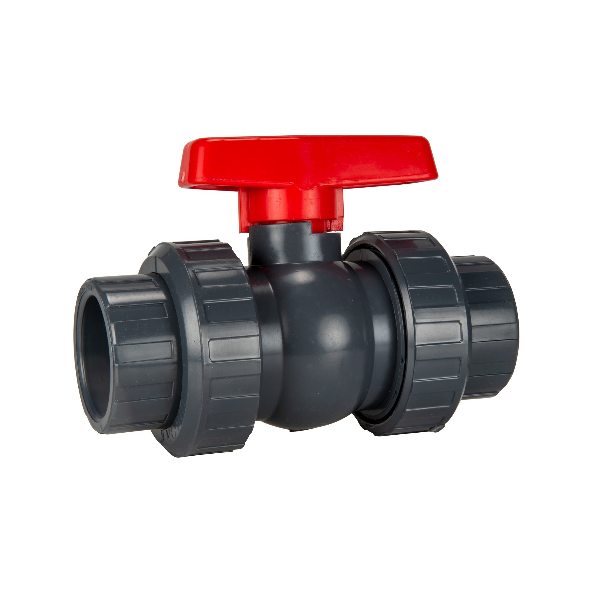 Hayward True Union Compact Ball Valve, Gray 1.5"