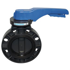Hayward BYC Butterfly Valve, Lever Operated, 2"