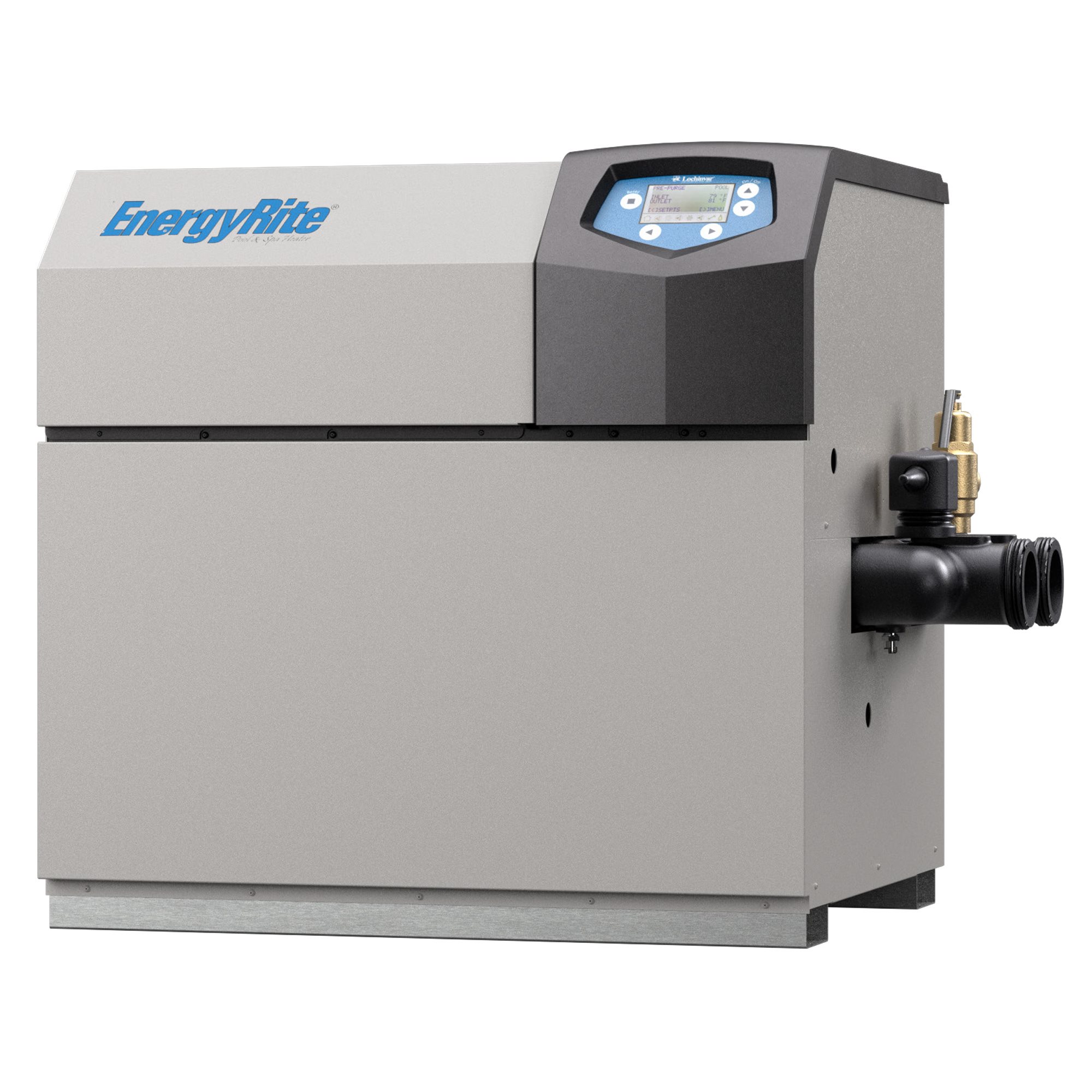 Lochinvar EnergyRite Natural Gas Pool Heater, ASME, 150K BTU