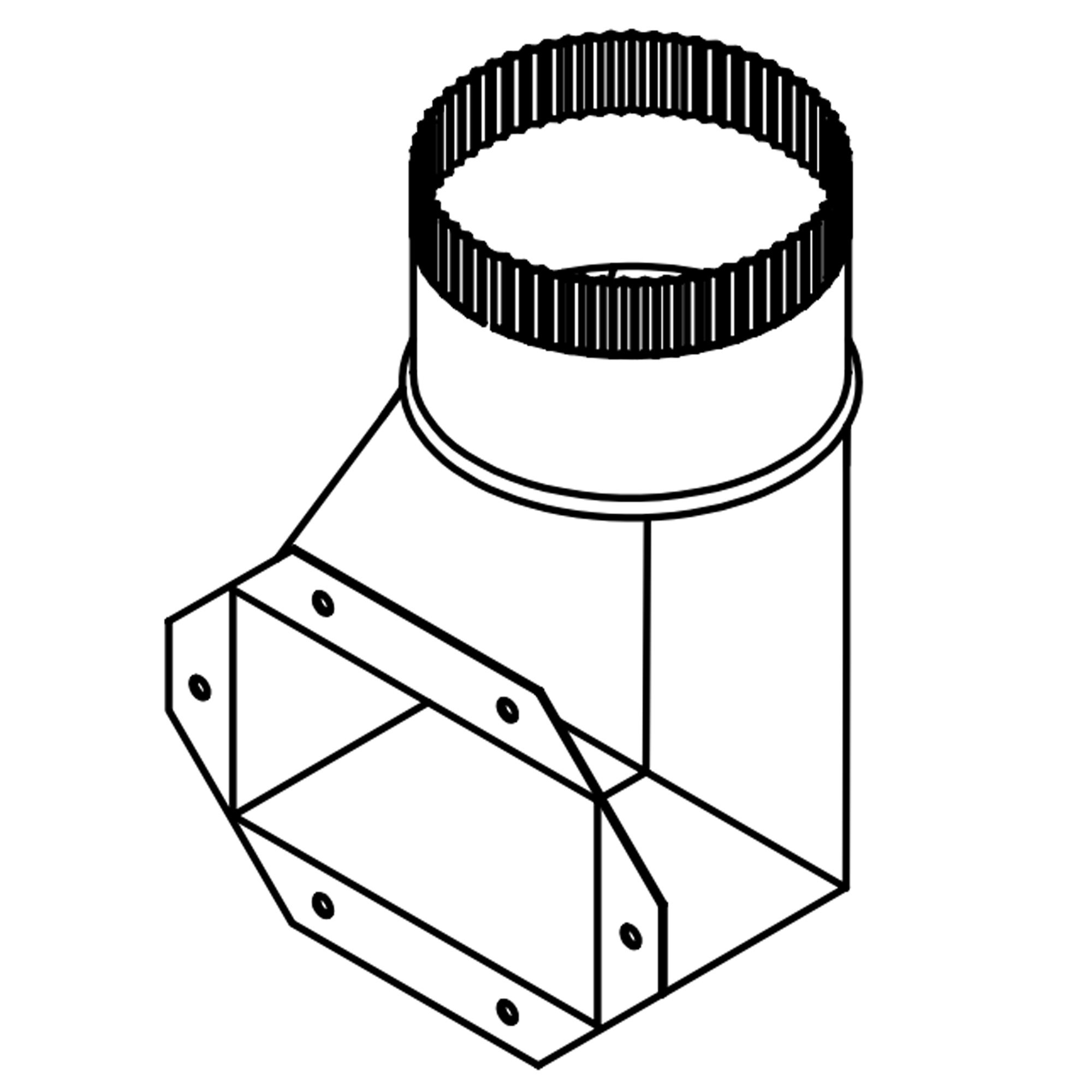 Lochinvar 100140482 CVK3005 Conventional Venting Kit