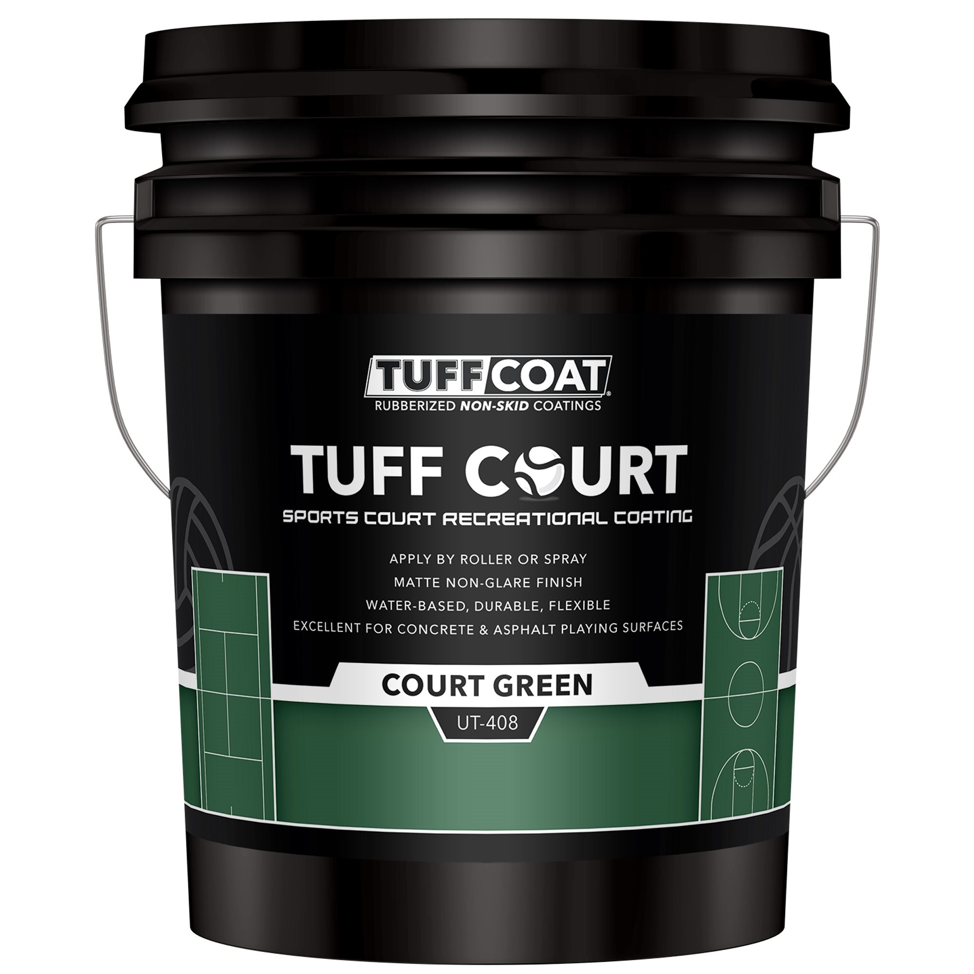 Ramuc Tuff Court FIVE GALLON, Green