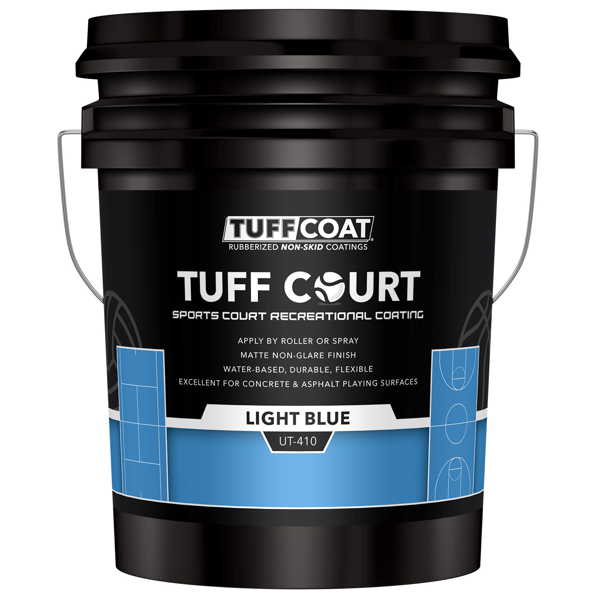Ramuc Tuff Court FIVE GALLON, Light Blue