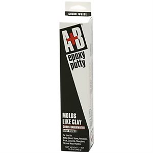 A+B Putty 14 Oz, White