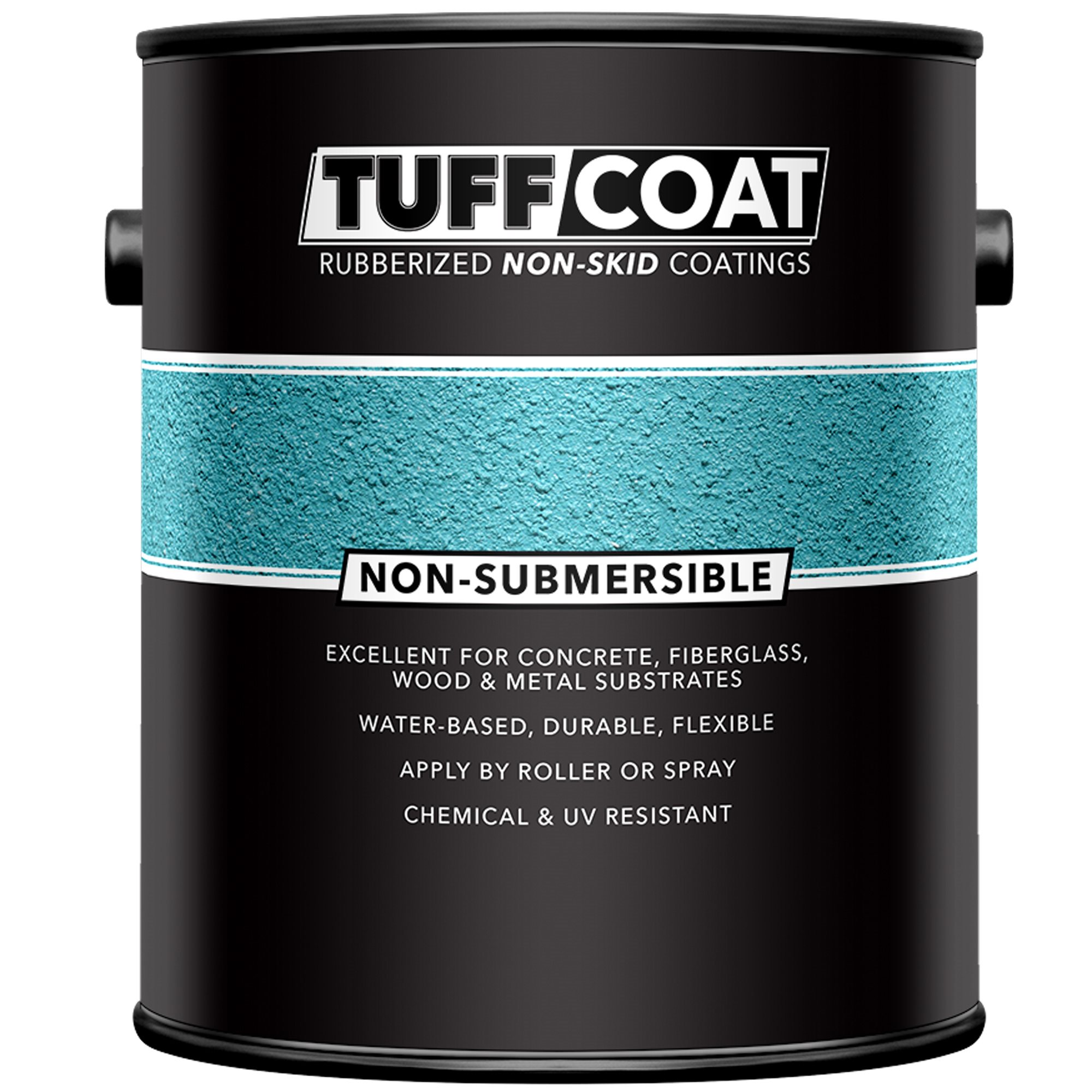 Tuff Coat UT-100 Non-Submersible Deck Coating, Medium Texture, Gallon
