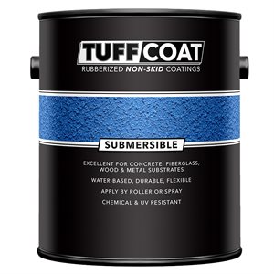 Tuff Coat UT-200 Submersible Deck Coating, Medium Texture, Gallon