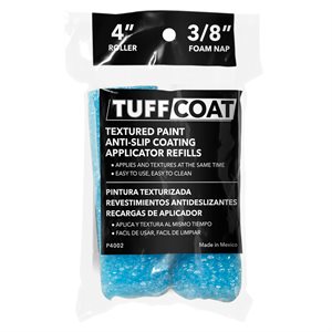 Tuff Coat 4" Textured Roller Cover, 2-Pack