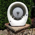 EcoJet BOB Tabletop Misting Fan, White