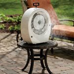 EcoJet BOB Tabletop Misting Fan, White