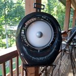 EcoJet BOB Tabletop Misting Fan, Black