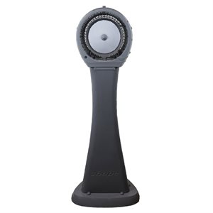 EcoJet Cyclone Portable Misting Fan, 26 Gallon Reservoir, Gray