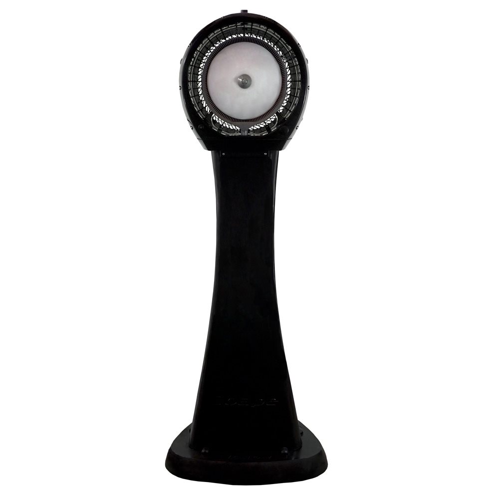 EcoJet Cyclone Portable Misting Fan, 26 Gallon Reservoir, Black