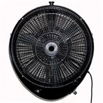 EcoJet Hurricane Wall Mount Misting Fan, Black