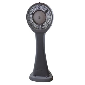 EcoJet Hurricane Portable Misting Fan, 26 Gallon Reservoir, Gray