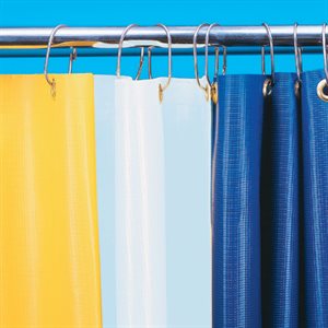 Shower Curtain 72" x 48", Blue