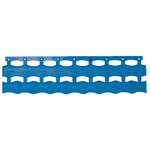 Snap on Edge (Ramping) 13" × 2-3 / 4" × 5 / 8" - Dual Purpose Male and Female, Ocean Blue