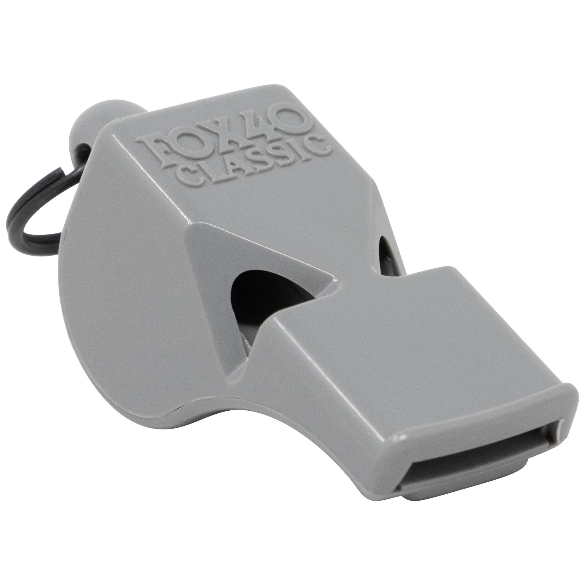 Fox 40 Classic Whistle (Lanyard Sold Separately), Gray