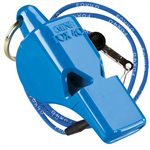 Fox 40 Mini Whistle with Lanyard, Blue