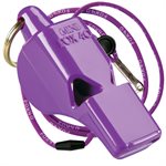 Fox 40 Mini Whistle with Lanyard, Purple