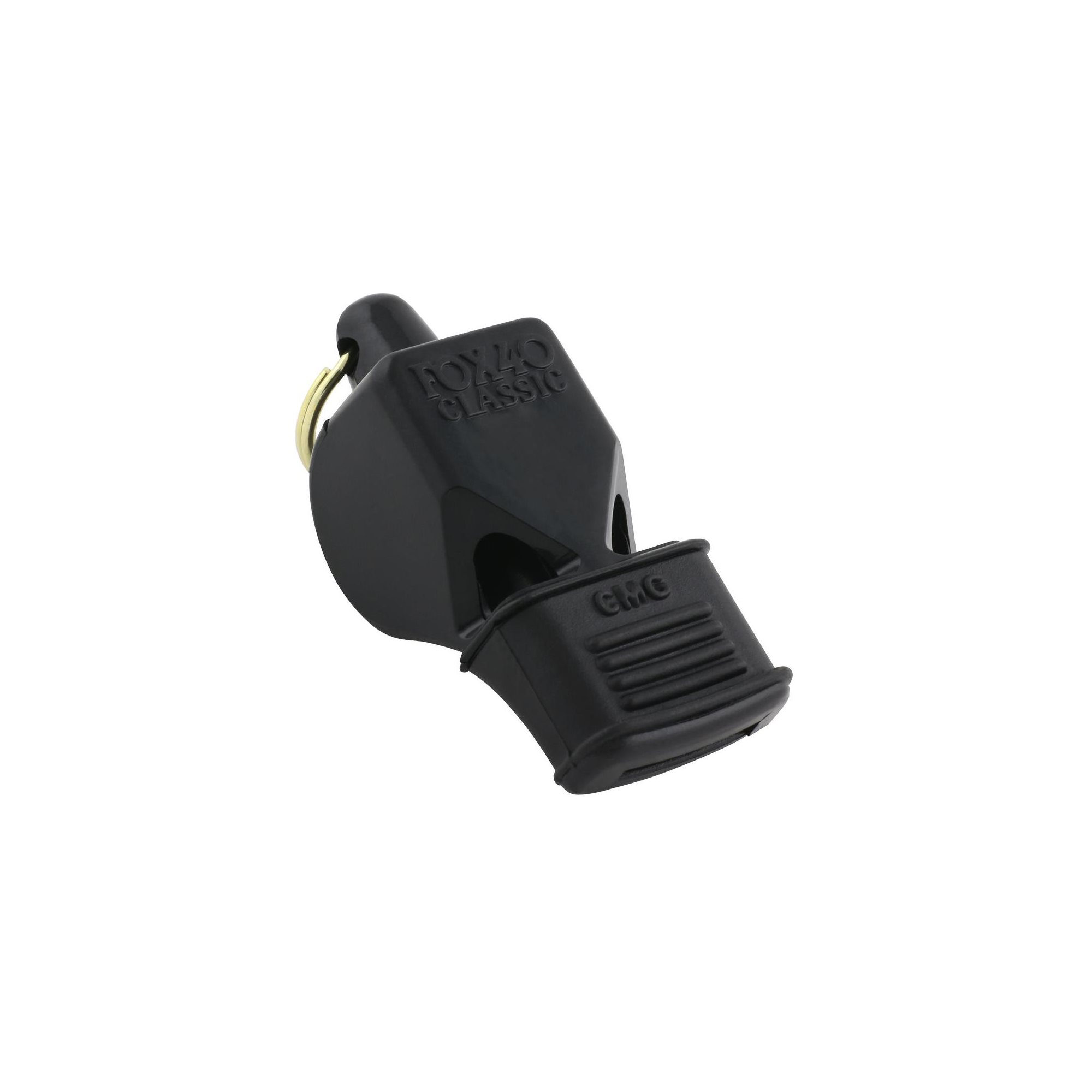 Fox 40 Classic CMG Whistle (Lanyard Sold Separately), Black