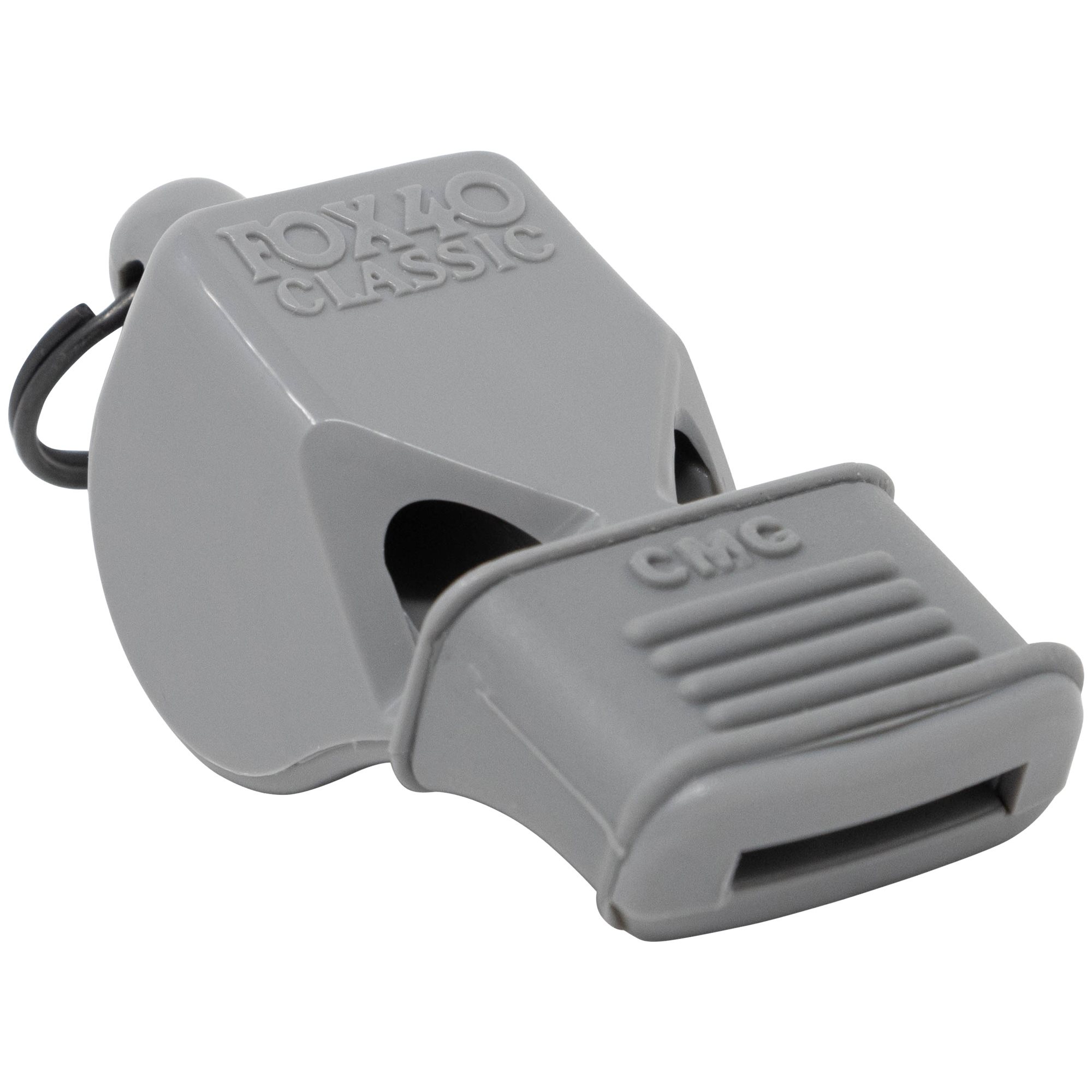Fox 40 Classic CMG Whistle (Lanyard Sold Separately), Gray