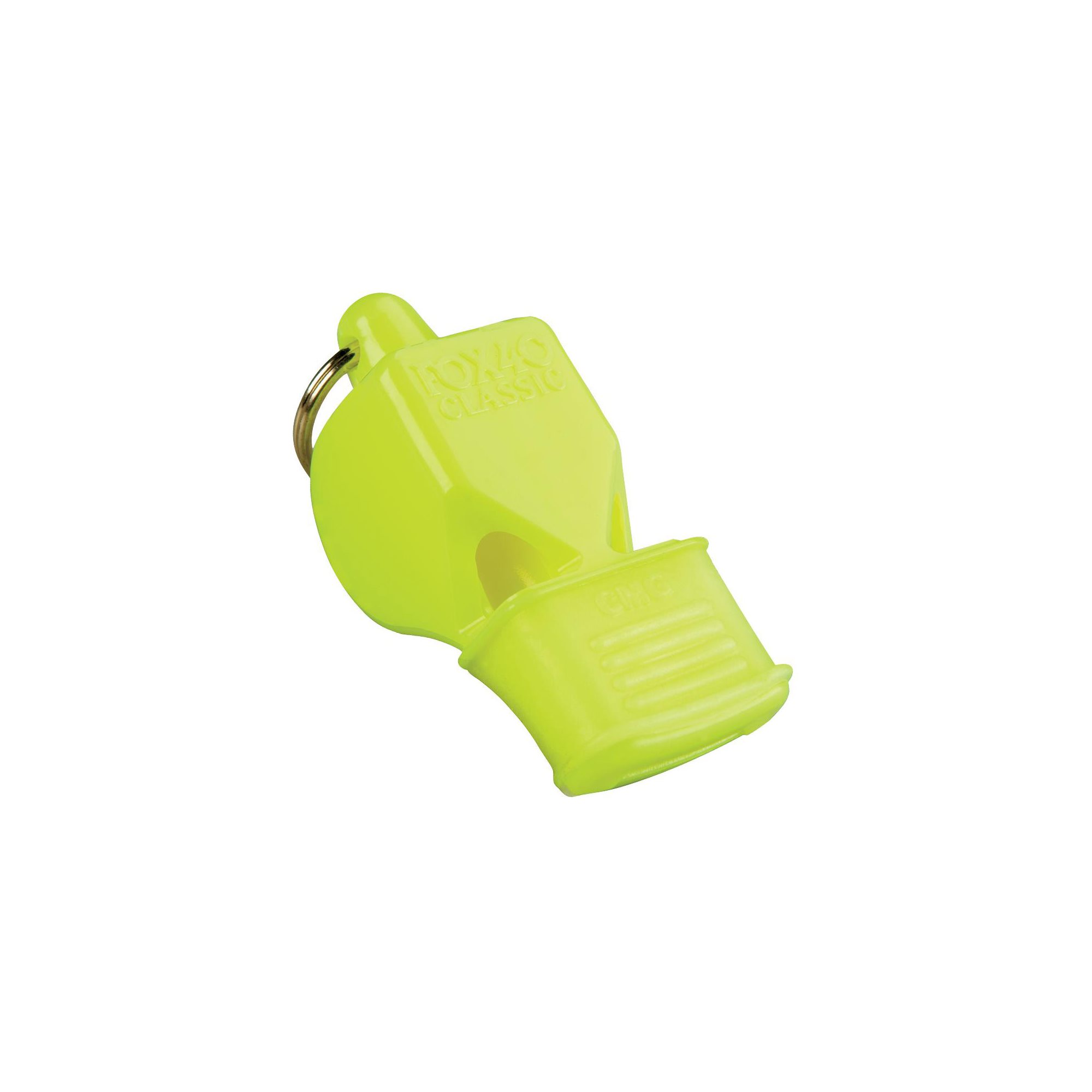 Fox 40 Classic CMG Whistle (Lanyard Sold Separately), Neon Yellow