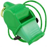 Fox 40 Sonik Blast CMG Whistle with Lanyard, Neon Green