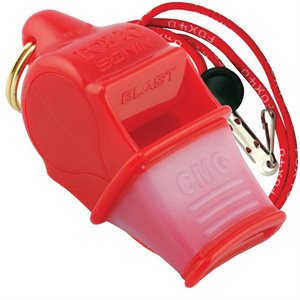 Fox 40 Sonik Blast CMG Whistle with Lanyard (Select Color)