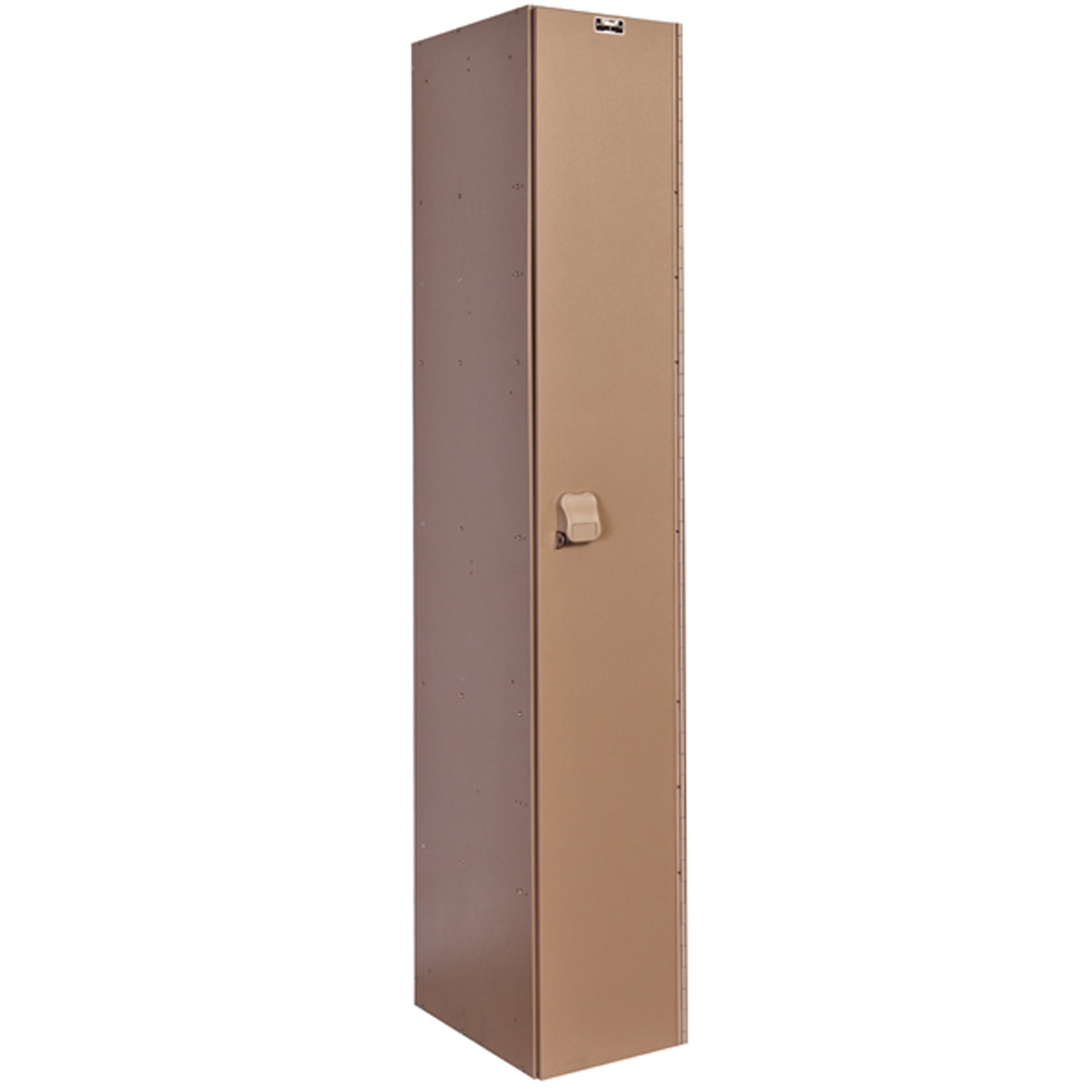 AquaMax Solid Plastic Locker 18" x 72", 1-Opening, Taupe