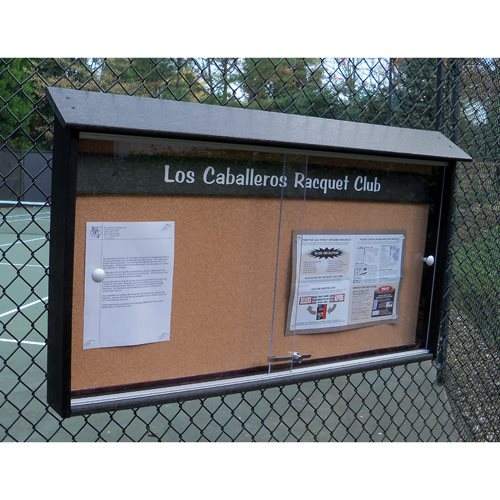 Outdoor Message Center, Model 150, 44.5" x 22.5" Display Area