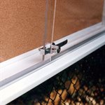 Outdoor Message Center Option - Sliding Door Lock