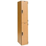 VersaMax Phenolic Locker 18" x 72", 2-Openings, with Key Cam Lock