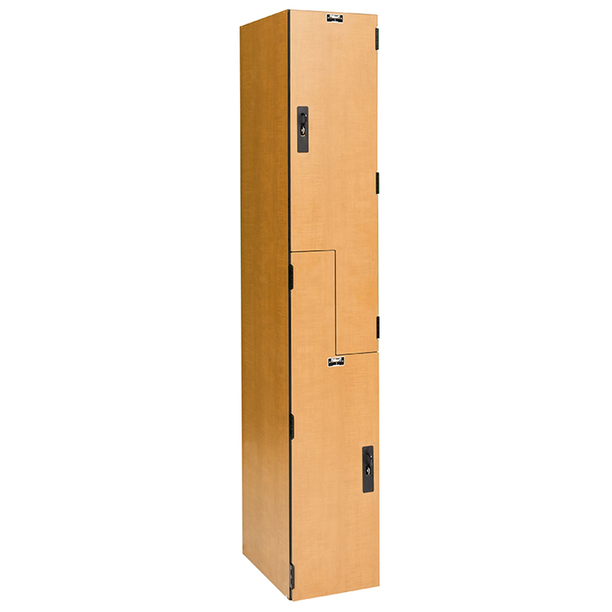 VersaMax Phenolic Locker 18" x 72", 2-Openings, Z-Configuration, with Padlock Ready