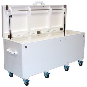 Tailwind Deck Storage Box with Upgraded Casters, 6 Ft.