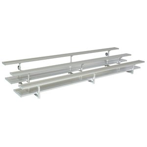 Preferred Tip N' Roll Bleachers, 15 ft., 2 Rows (Seats 20)