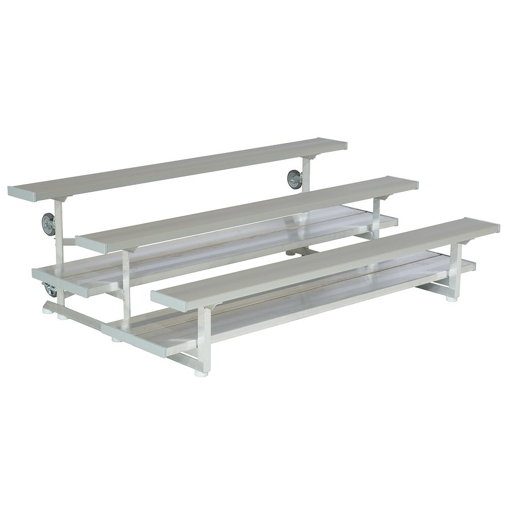 Preferred Tip N' Roll Bleachers, 7.5 ft., 3 Rows (Seats 15)