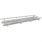 Preferred Tip N' Roll Bleachers, 21 ft., 3 Rows (Seats 42)