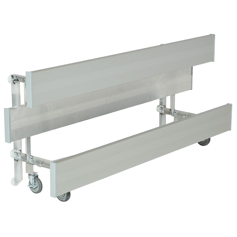 Standard Tip N' Roll Bleachers, 12 ft., 2 Rows (Seats 16)