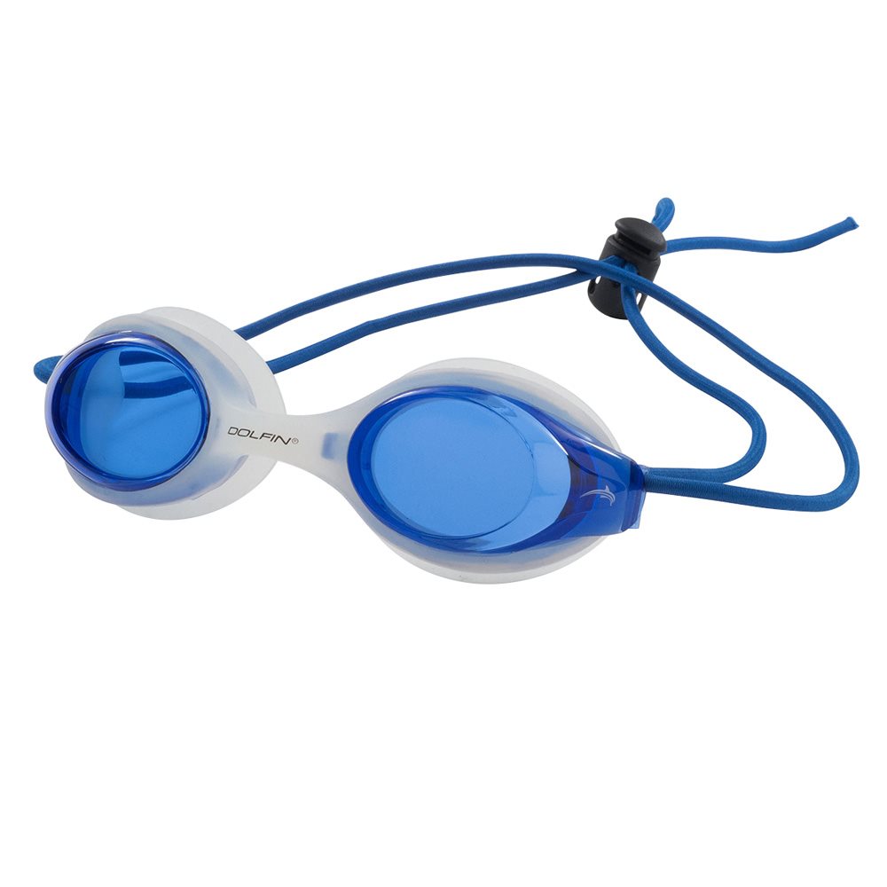 Dolfin Bungee Racer Goggle, Blue / Clear