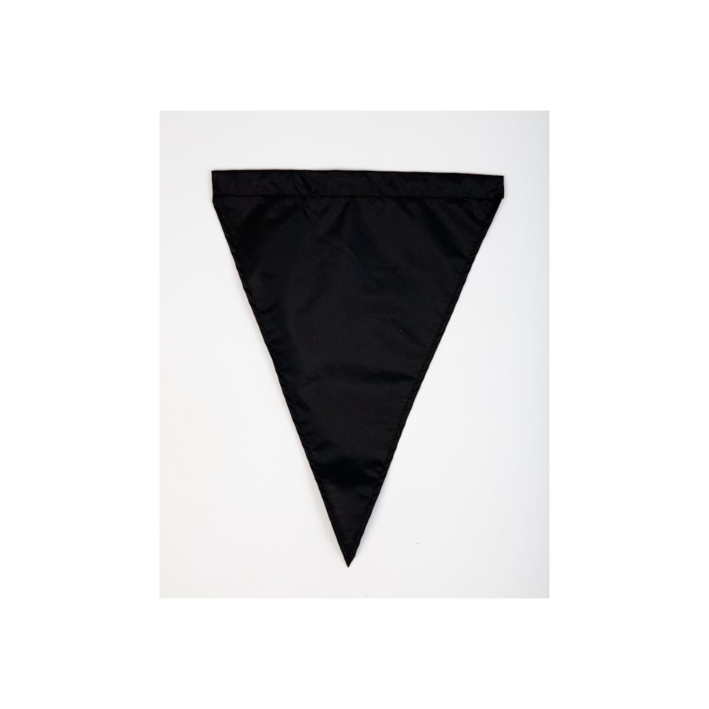 Competitor Backstroke Flag, 12 inch x 18 inch, Black