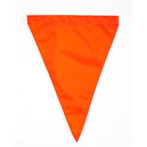 Competitor Backstroke Flag, 12 inch x 18 inch, Orange