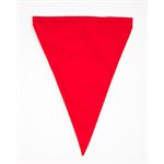 Competitor Backstroke Flag, 12 inch x 18 inch, Red