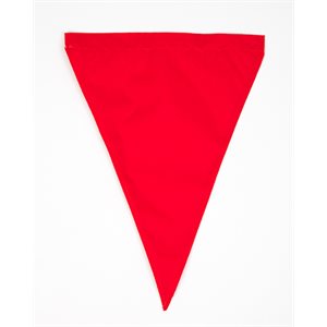 Competitor Backstroke Flag, 12 inch x 18 inch, Red