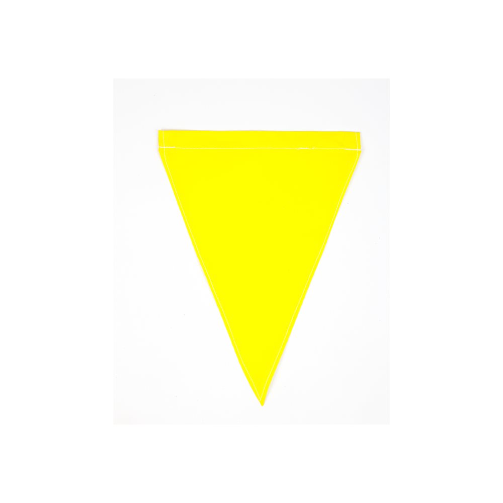 Competitor Backstroke Flag, 12 inch x 18 inch, Yellow