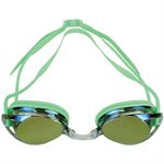 Water Gear Vision Metallic Anti-Fog Goggle, Lime