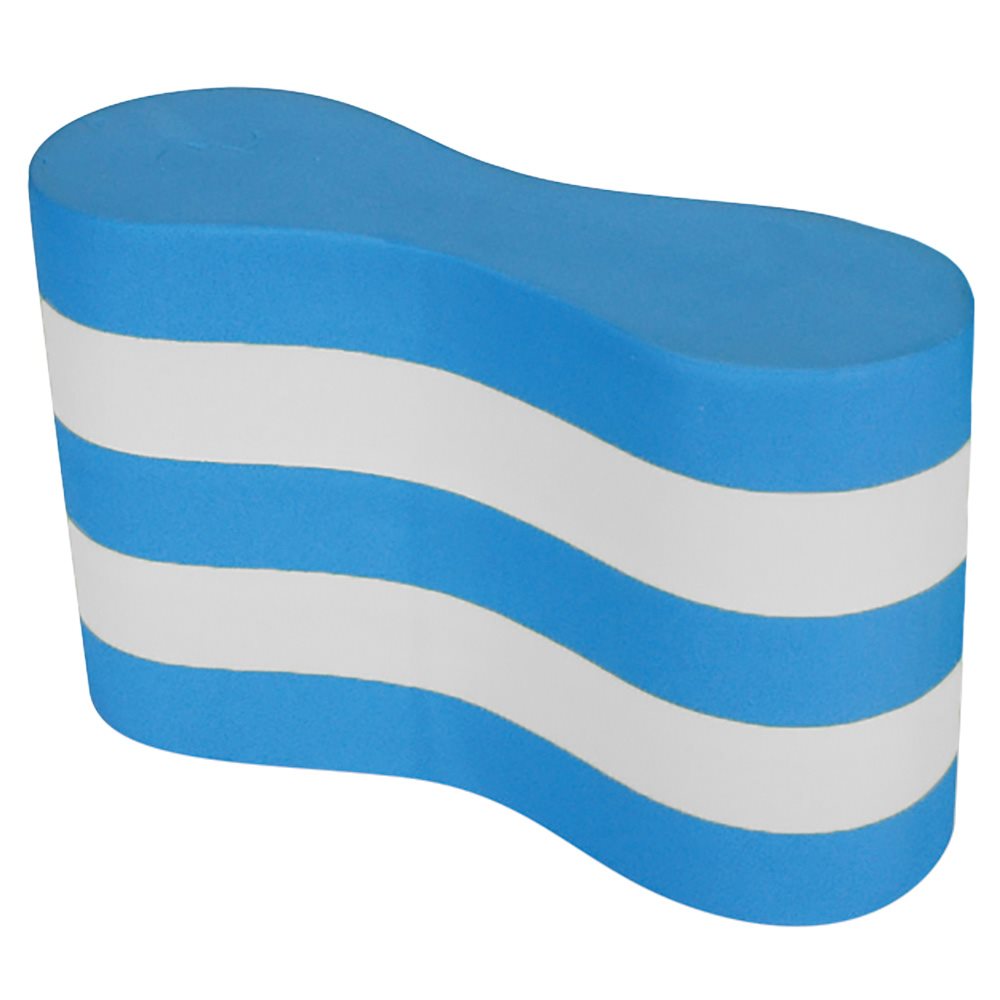 One Piece Pull Buoy, 4.75 IN, Blue / White