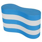 One Piece Pull Buoy, 4.75 IN, Blue / White
