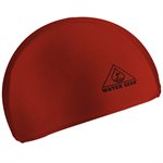 Water Gear Lycra Swim Cap, Red