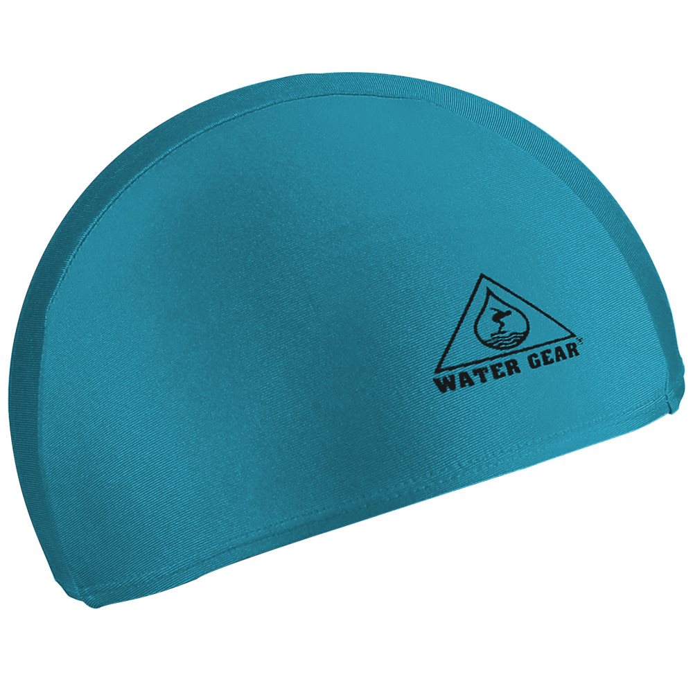 Water Gear Lycra Swim Cap, Turquoise