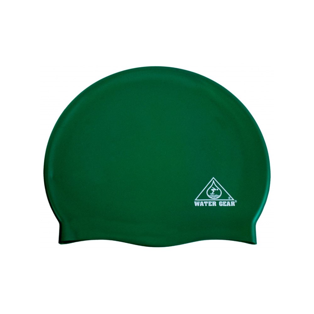 Water Gear Silicone Swim Cap, Jade