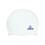 Water Gear Silicone Swim Cap, White